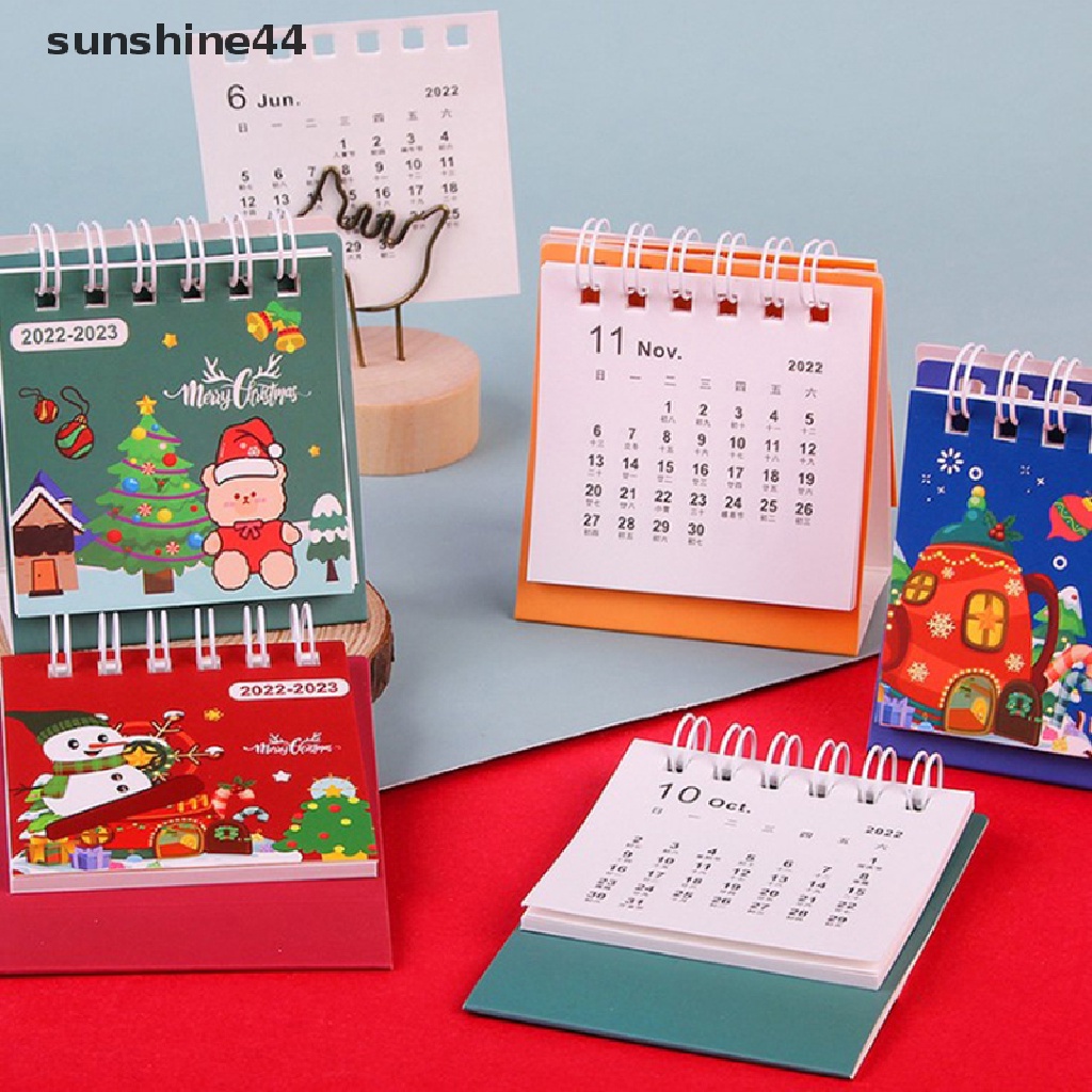 Sunshine Kalender Meja Flip 2023 4 Model Untuk Dekorasi Rumah