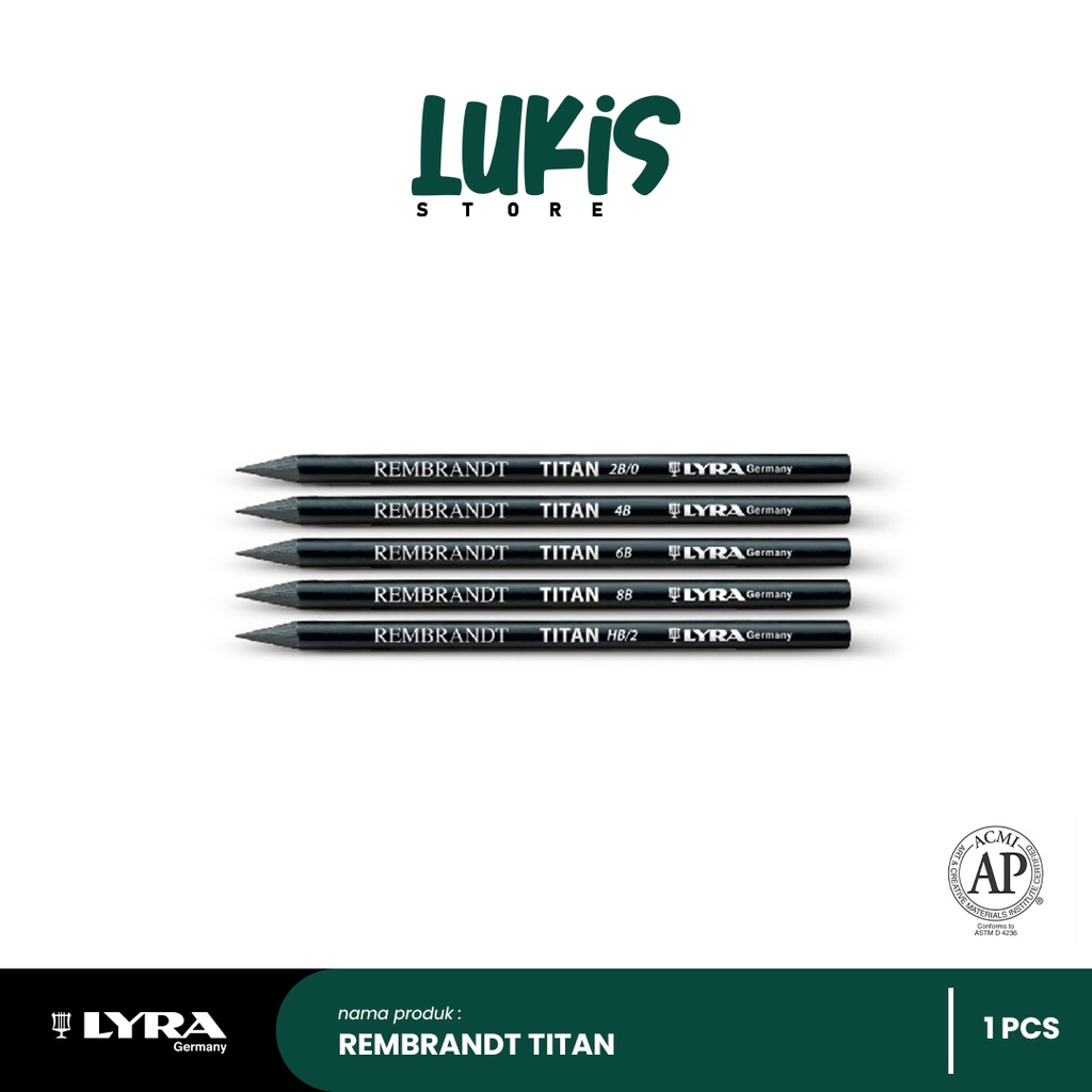 

Pensil Sketsa LYRA Rembrandt Titan | Woodless | Non Toxic