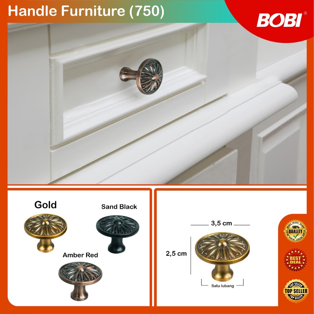 Handle Furniture /  Pegangan Pintu  kode 750 /  Pegangan Pintu,Laci, Lemari, Furniture Rumah Termurah - Warna Bervariasi