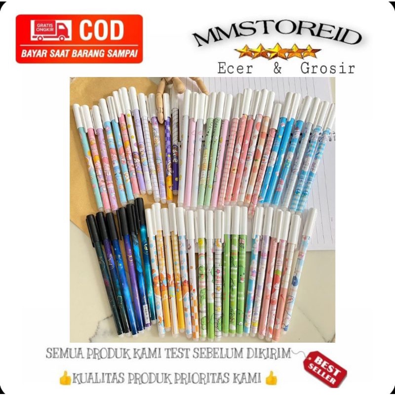 

MM - 1 pc / 1 biji pulpen odemei bisa di hapus / pen gel hapus erasable pen / pen hapus lucu fancy pulpen bisa di hapus