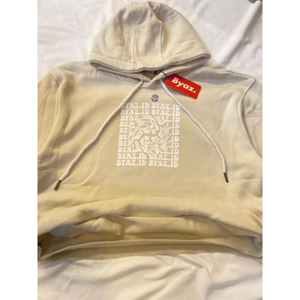 Hoodie Crop Oversize Unfinished SPINNING BYAZ ORIGINAL