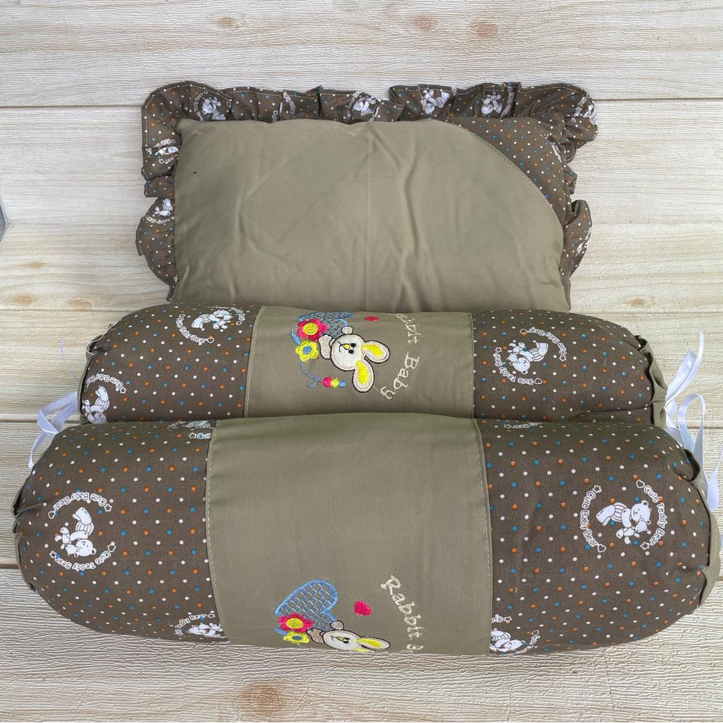 Bantal Guling Bayi Melati Twill