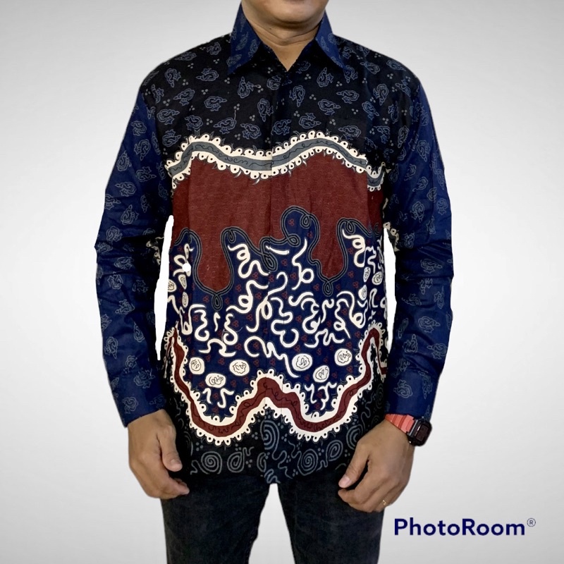 MR Motif terbaru, Batik couple ayah dan anak lengan panjang lapisan FURING katun Hero warna navy ,warna maroon,kemeja batik pria premium,kemeja batik lengan panjang ,kemeja batik primisima,kemeja batik pria solo