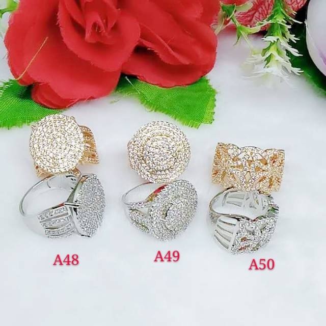 Cincin xuping full matar A48-50