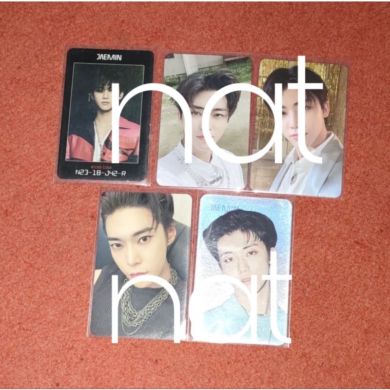 Jaemin Jum'atan / Acces Card Jaemin / Doyoung / NCT