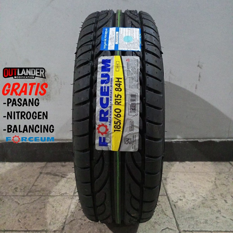 Ban Standar Mobil Swift Etios Yaris Vios Ukuran 185/60 Ring 15 Forceum Hena 185 60 R15