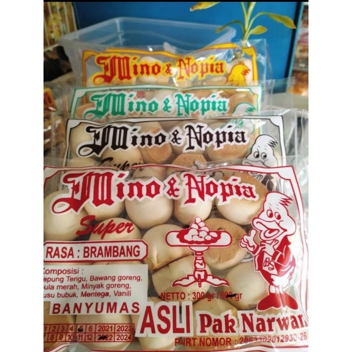 

Mino Pak Narwan Mini Nopia Khas Banyumas 300 Gram