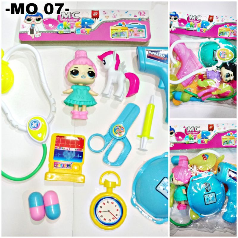 Mainan Anak Dokter Set LOL MO 07 Megatoys