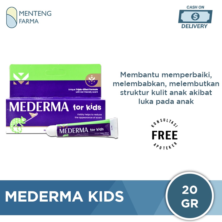 Mederma Kids 20 Gr - Menyamarkan Bekas Luka pada Anak