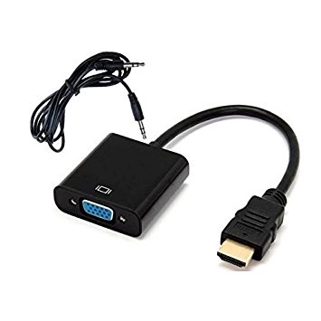 HDMI to VGA Adapter with Sound Cable