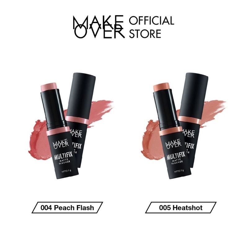 MAKE OVER Multifix Matte Blusher | Blush On Stick