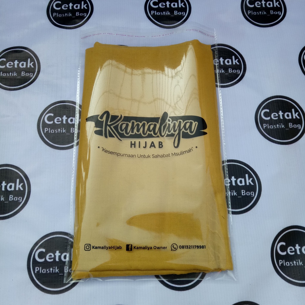 Sablon plastik seal OPP 11x18cm / sablon plastik kue aksesoris / sablon plastik perekat