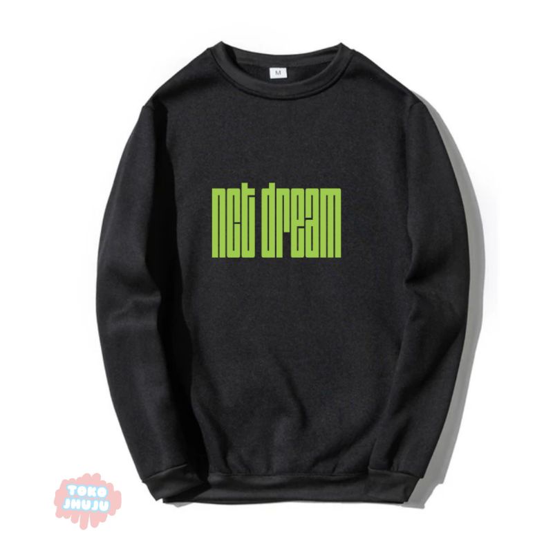 Sweater Mark NCT Dream Ijo Stabilo BESAR