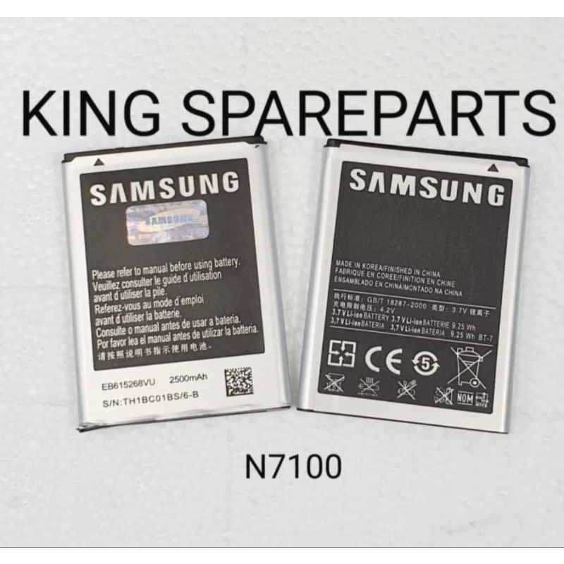 BATERAI BATRE BATTERY SAMSUNG GALAXY NOTE 2 N7100 ORI99