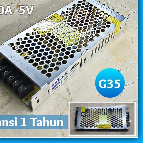 Power Supply 40A 5V Running Text Switching 40 Ampere 5Volt