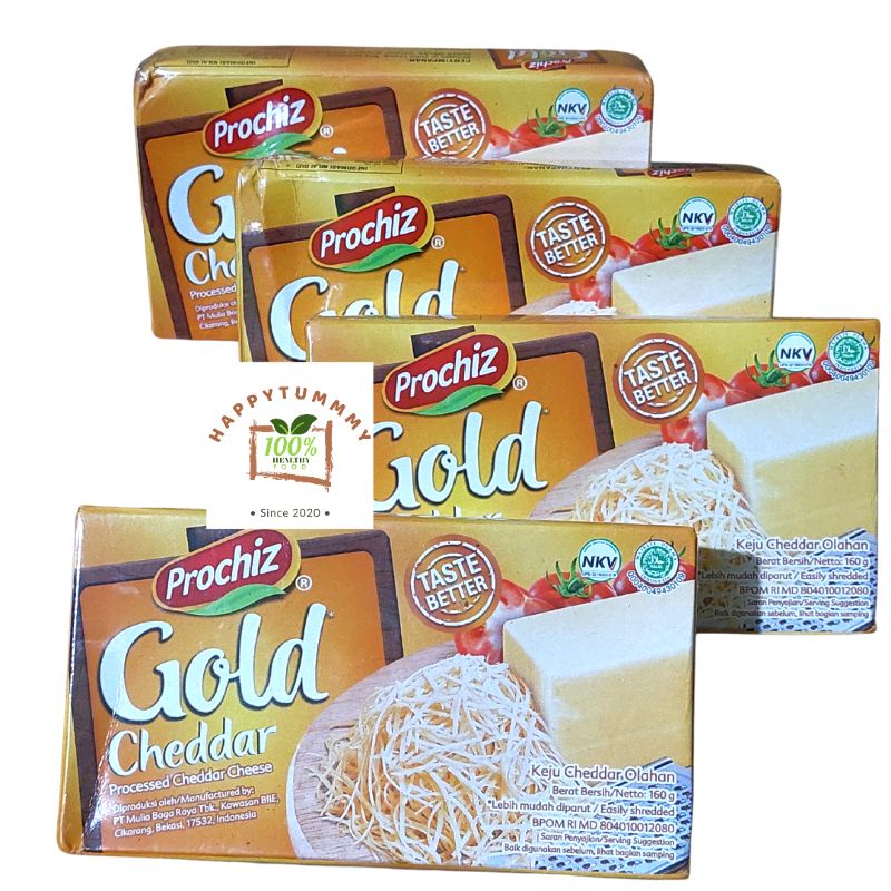 HPT - Prochiz GOLD Cheddar 160gr Keju Parut/ Cheddar Chesse Murah Meriah