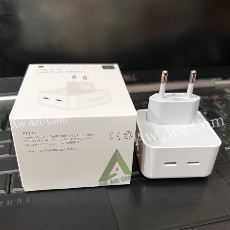 Power adapter Kepala Charger 35W Dual Port Usb C Quick Charge X XS MAX XR 11 12 13 PRO MAX