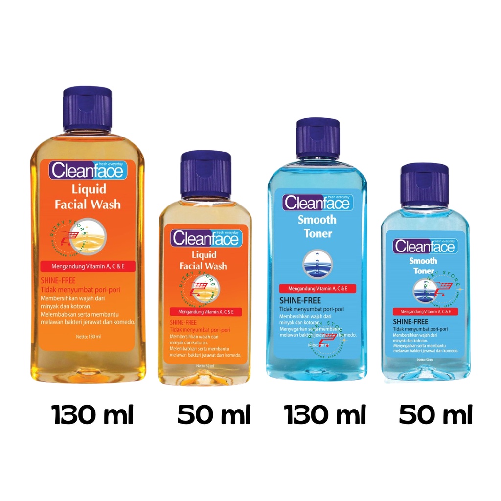 PURBASARI Cleanface Facial Wash &amp; Smooth Toner