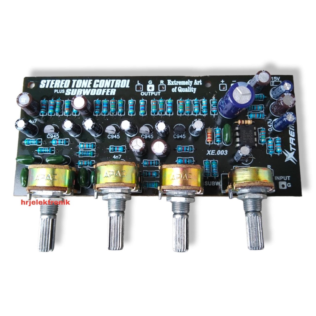 Tone Stereo 4 Potensio