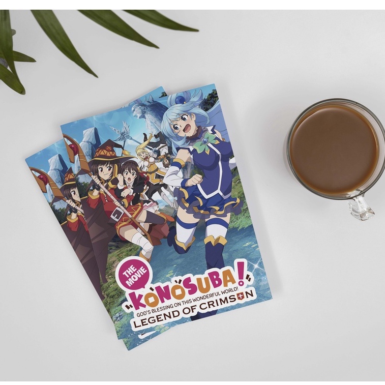 

Notebook Anime Konosuba, Softcover A5 Polos/Garis