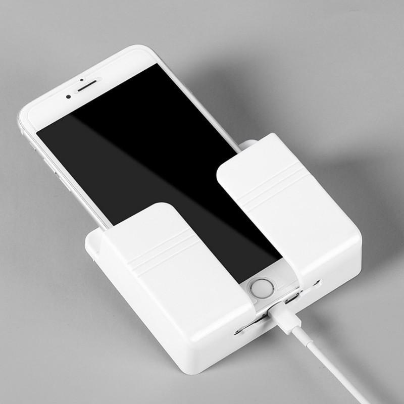 phone holder charger hp tempel dinding - rak hp tempat hp tempel