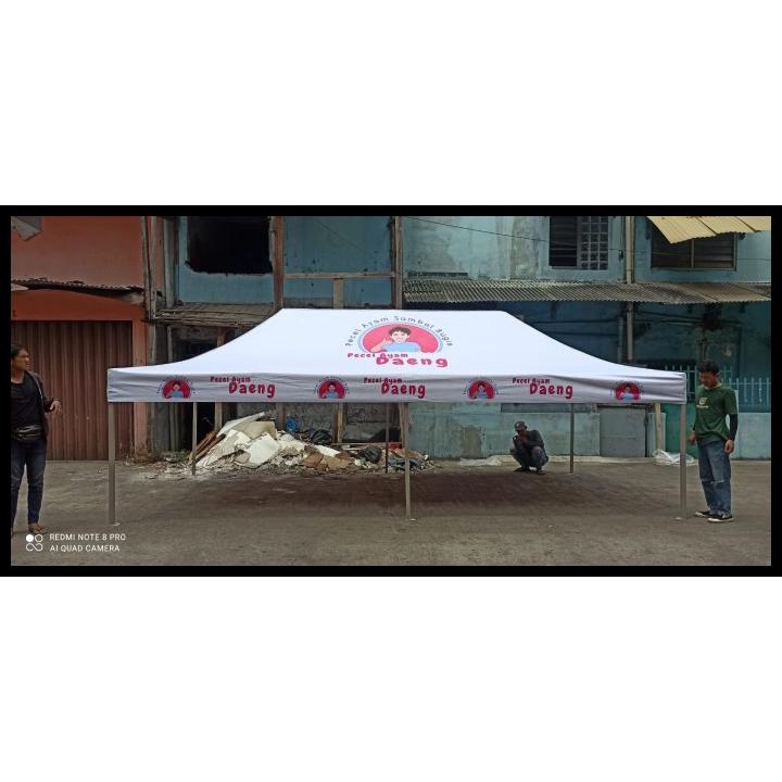 Promo Tenda Lipat Premium 3X6 +Full Branding