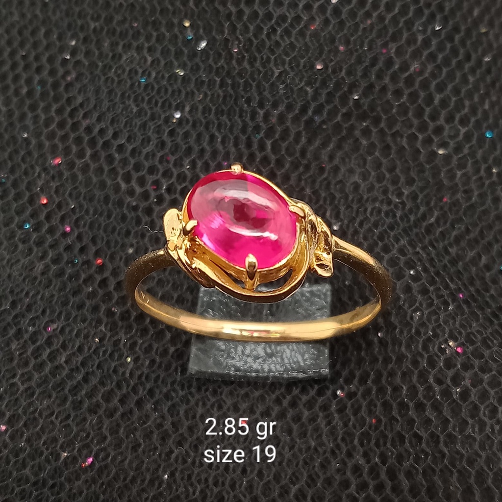 Cincin emas 17K - 2.85 gr kadar 750 - 3859