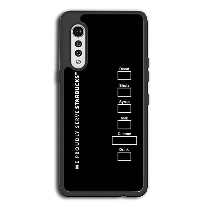 Hardcase Casing Hp Case LG Velvet V60 V50 V40 ThinQ 5G Starbucks Cup YD0311
