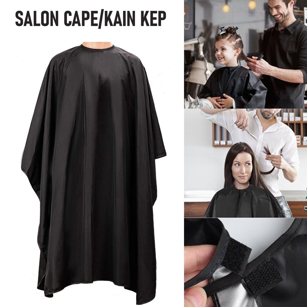 Kain Keps/Kip Pangkas Rambut Barbershop - Jubah Apron Cukur Rambut Salon