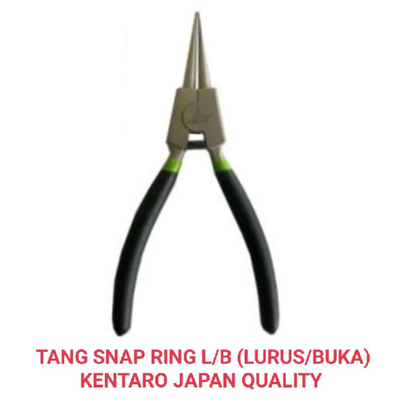 Tang snap ring 7&quot; L/B (lurus/buka) heavy duty kentaro Japan quality