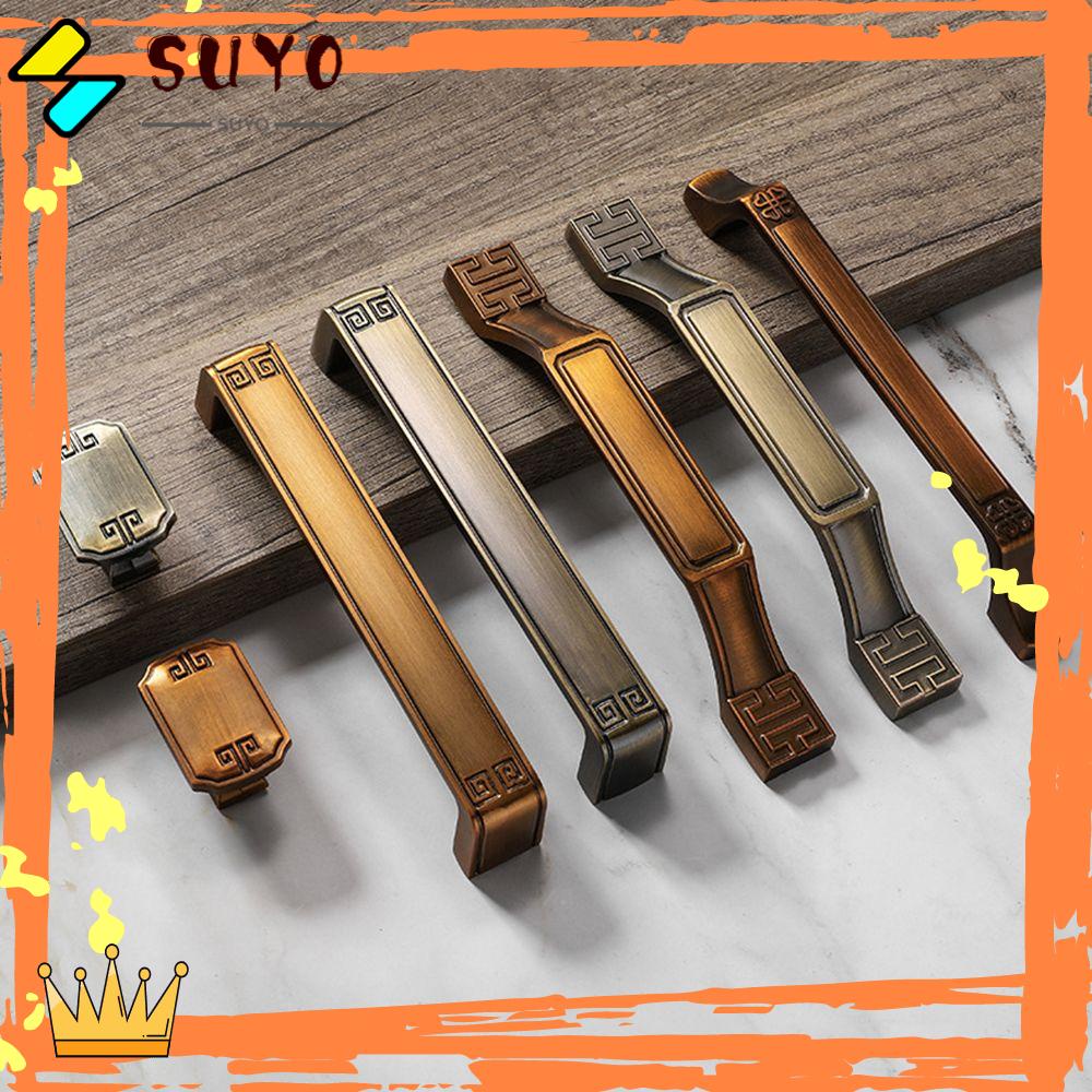 Suyo 1pc Handle / Tarikan Pintu Lemari / Laci Model Retro Antik Untuk Dapur