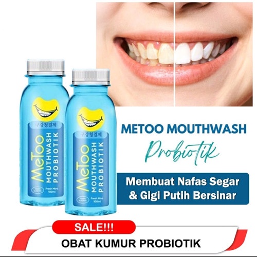 `ღ´ PHINKL `ღ´ Metoo Mod Wash penghilang bau mulut  OBAT KUMUR penghilang plak mencegah gigi berlubang