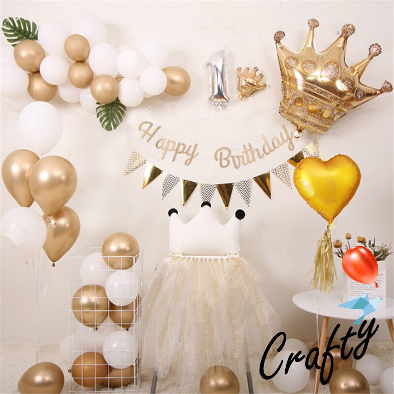 [PAKET] Dekorasi Balon LATIN BANNER ZIGZAG MULTICOLOR Hiasan Pesta