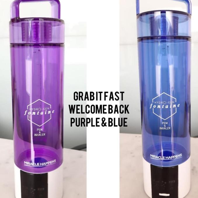 LiveWell Global Hydrogen Fontaine -LWG HF Hydro-Gen Water PEM Inhaler