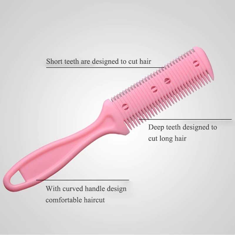 Sisir Pisau Cukur Rambut Sasak Magic Comb Razor Potong Poni Bayi Anak Menipiskan Rambut