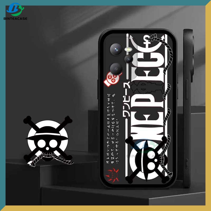 Case Kompatibel Untuk Realme 10 C35 C21Y C25Y C21 RealmeC11 C25 C17 C15 C12 C3 C2 Realme 8i 7i 5 5i 6i 6 Pro 7 Pro Pirate King Logo Soft Silicone Phone Case Binteacase