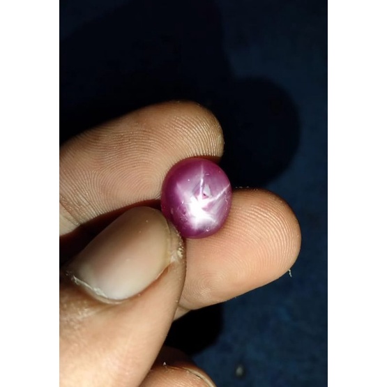 natural Ruby star