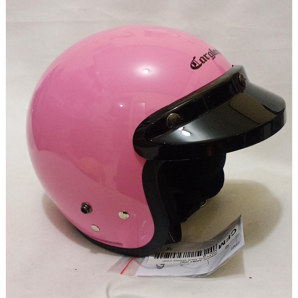 Helm Retro Cargloss Warna PINK