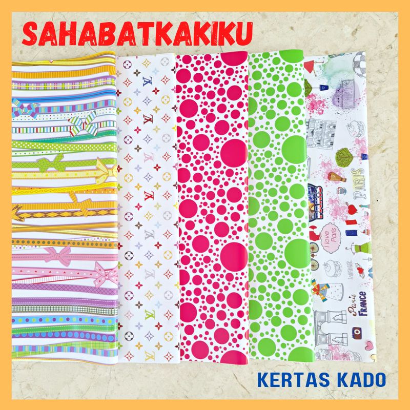 

Kertas Kado Lucu Murah / Kertas Kado Anak anak Dewasa / Kertas Kado