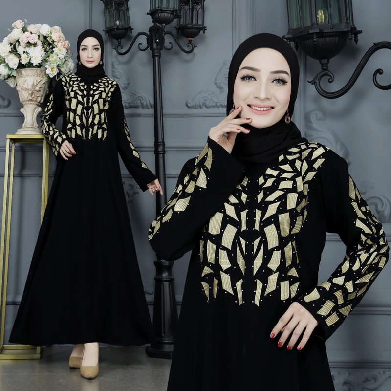 GAMIS SYARI ABAYA BORDIR 1240