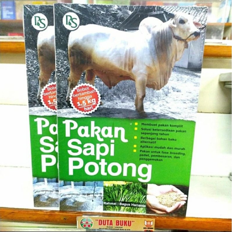 Buku Pakan Sapi Plus Pakan Penggemukan Sapi