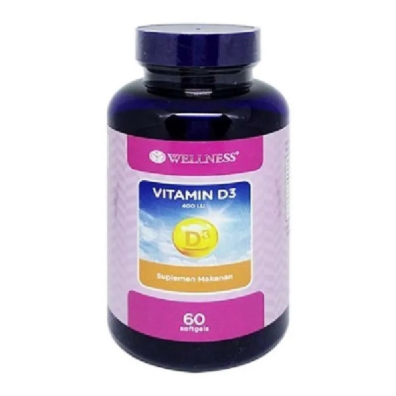 Jual Wellness Vitamin D D Iu Iu Welness Welnes Wellnes Vit