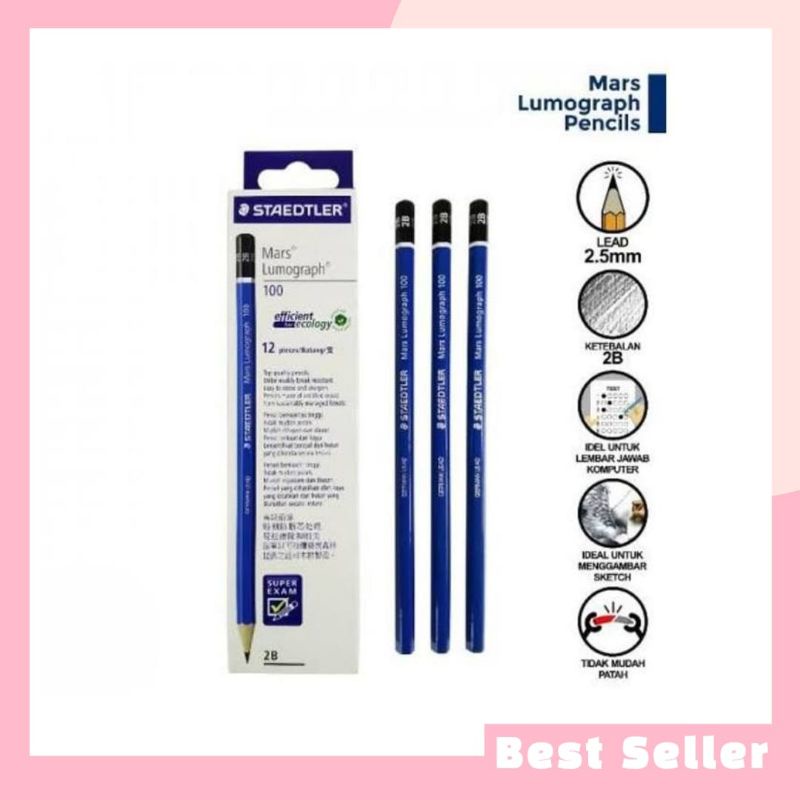 

Pensil Raut Kayu Staedtler Original 1 pack isi 12 pcs