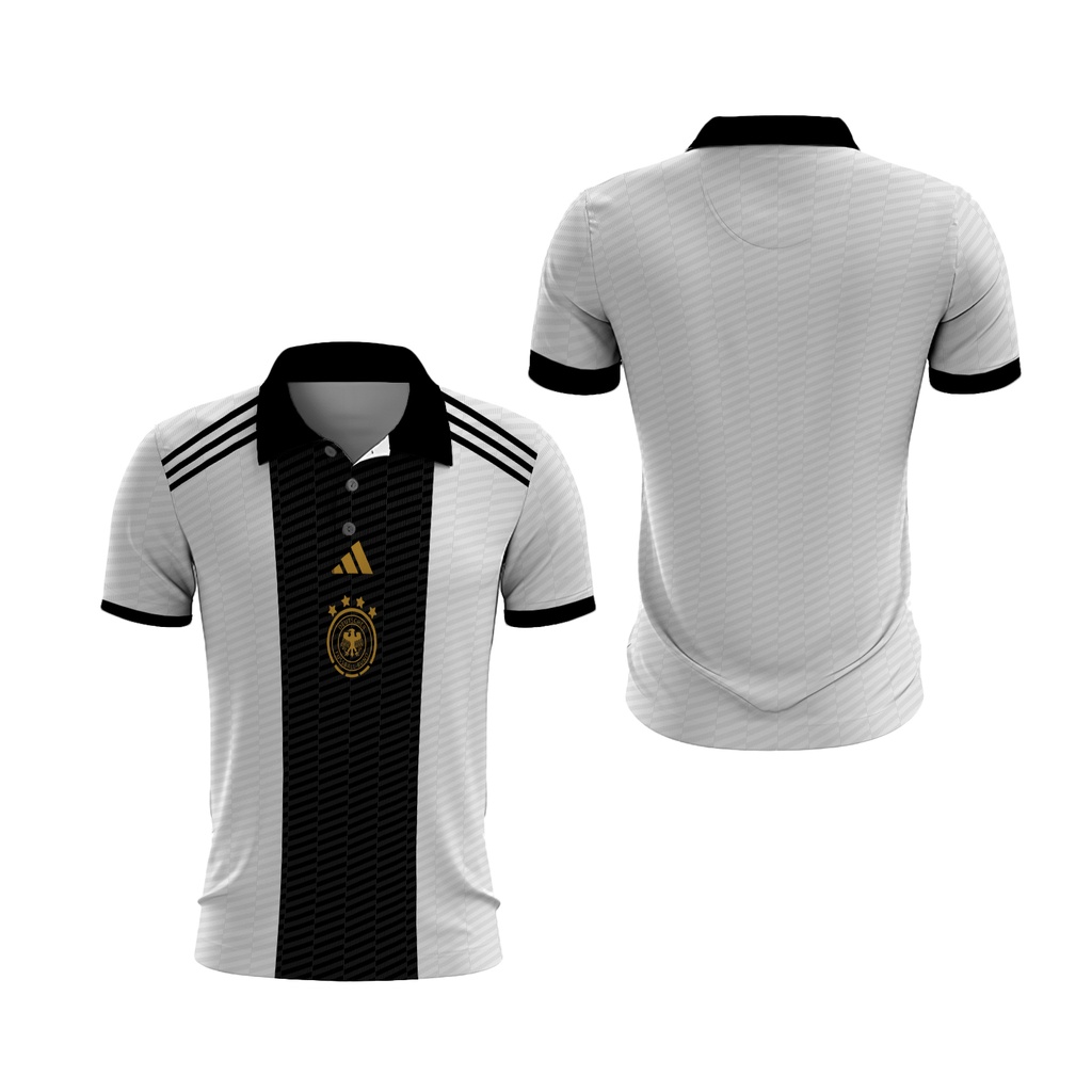 Fikastore - Kaos Kerah Timnas Jerman Piala Dunia 2022