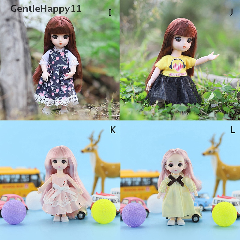 Gentlehappy 1set 16cm Baju Boneka Rok Universal Pakaian Mainan Anak Perempuan Aksesoris Hadiah id