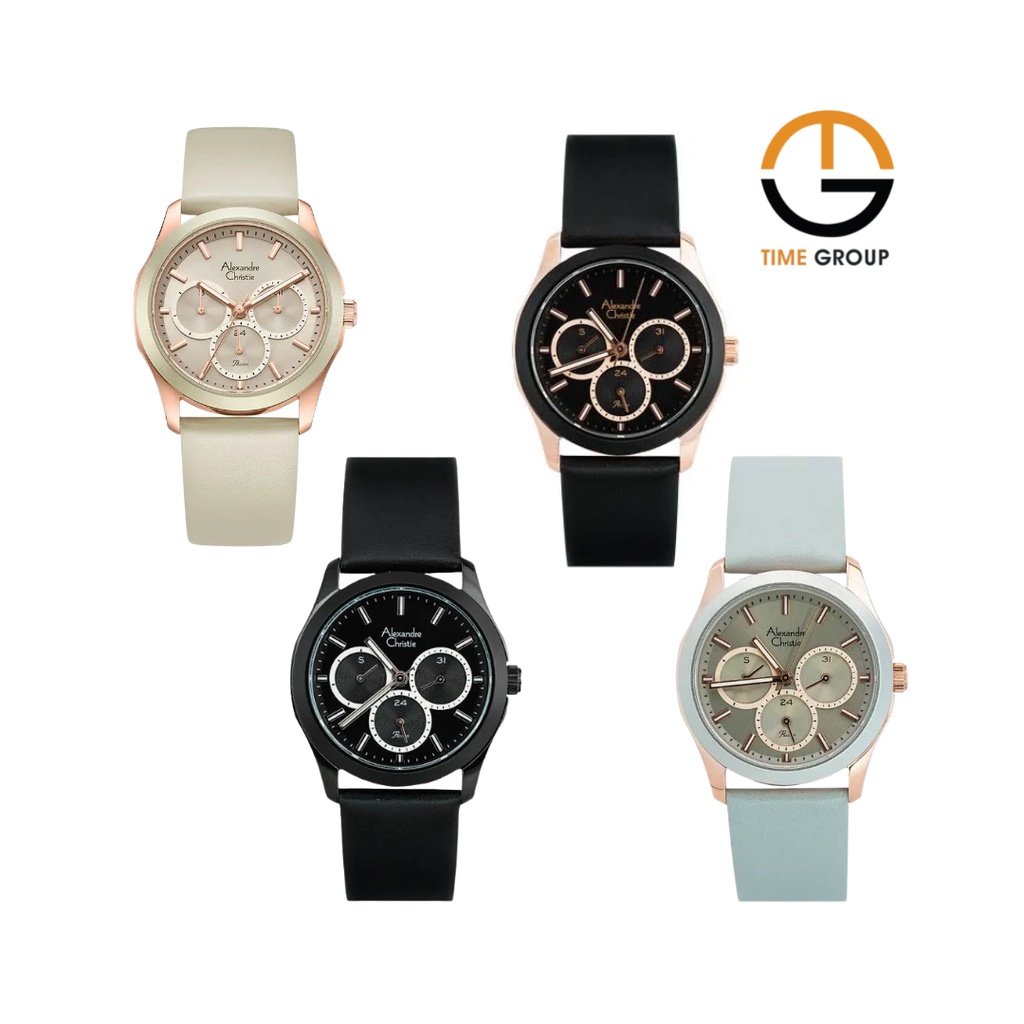 JAM TANGAN WANITA ALEXANDRE CHRISTIE ANALOG AC2968 2968
