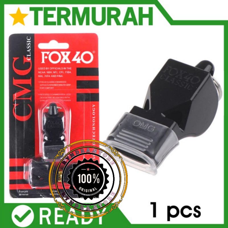 Jual FOX40 Classic Whistle Peluit Fox Pluit Wasit Parkir Pramuka
