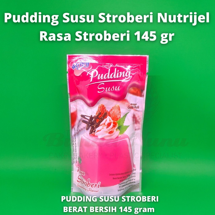 

Pudding Susu Stroberi Nutrijel Rasa Stroberi 145 gr