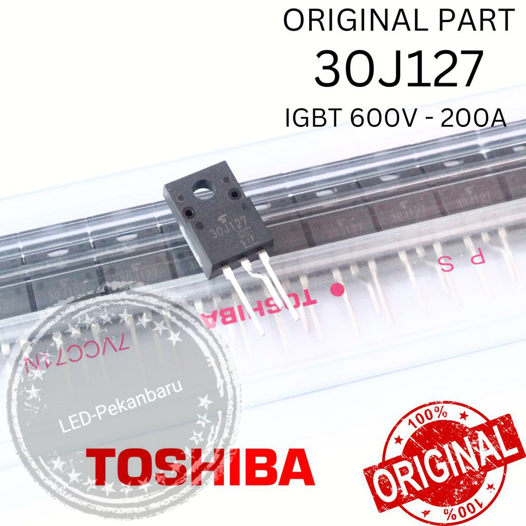 ORIGINAL IGBT 30J127 GT30J127 TO-220F ASLI TOSHIBA