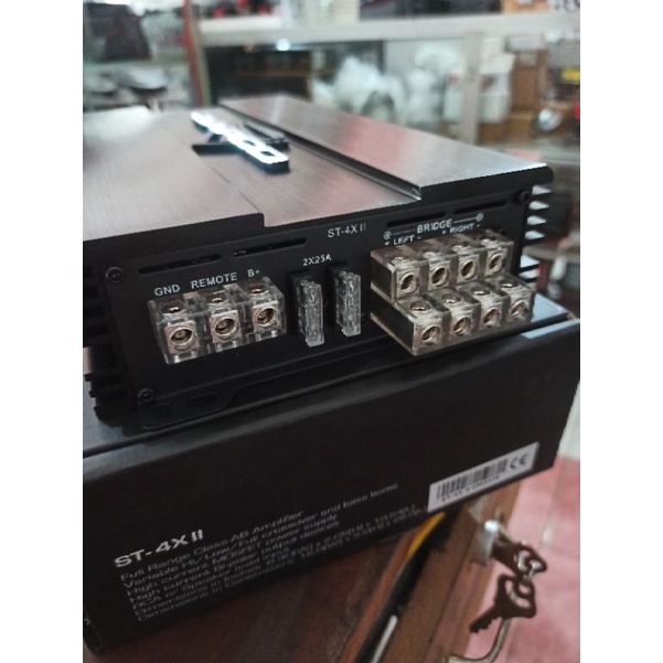 Power Zapco ST 4X II 4 Channel Amplifier